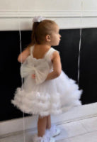 Girls' Bow Occasion Dress