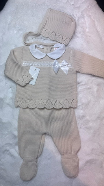 Girls' Knitted 3-Piece Box Set