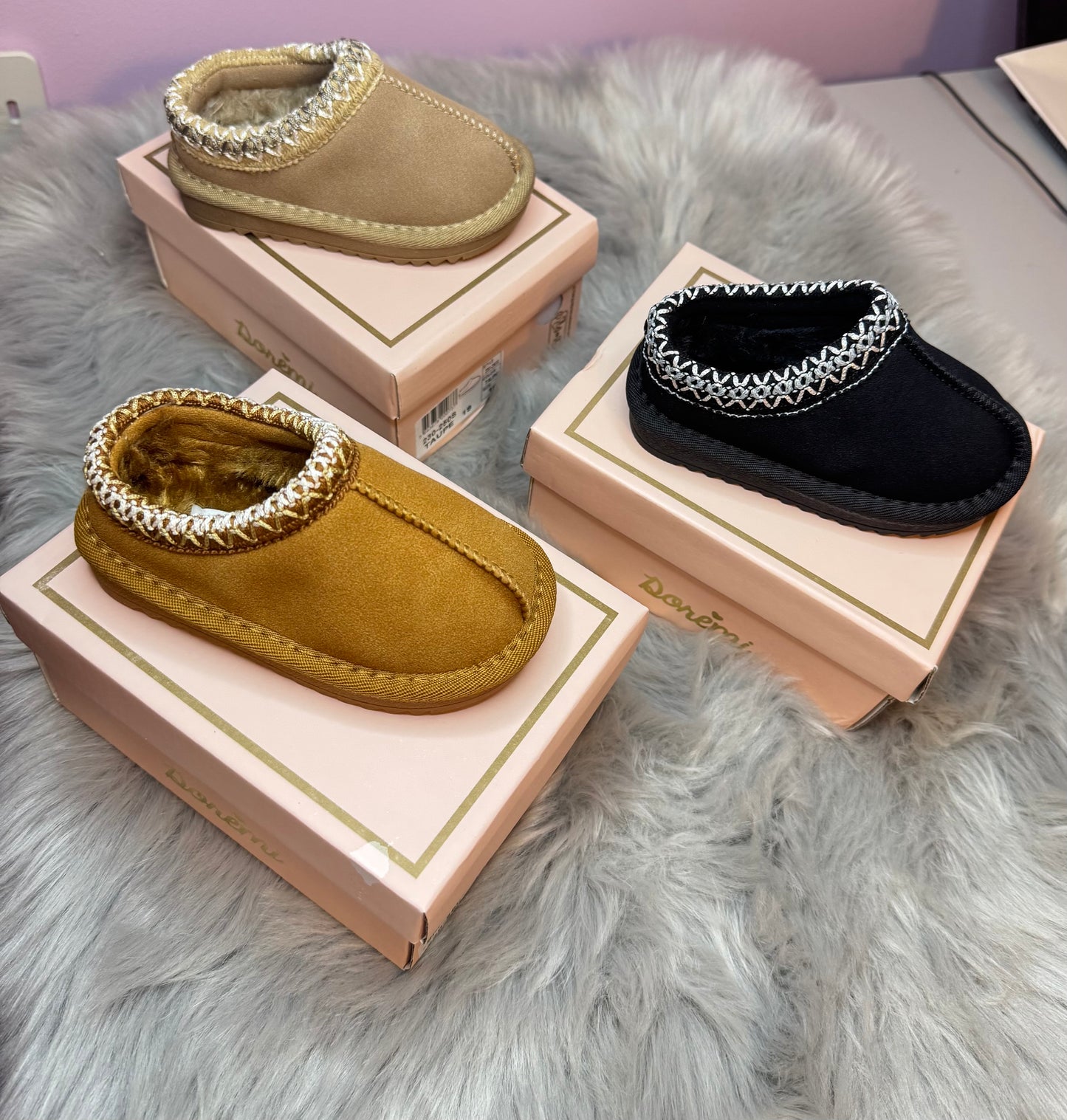 Lucia Flat Platform Slipper Shoe