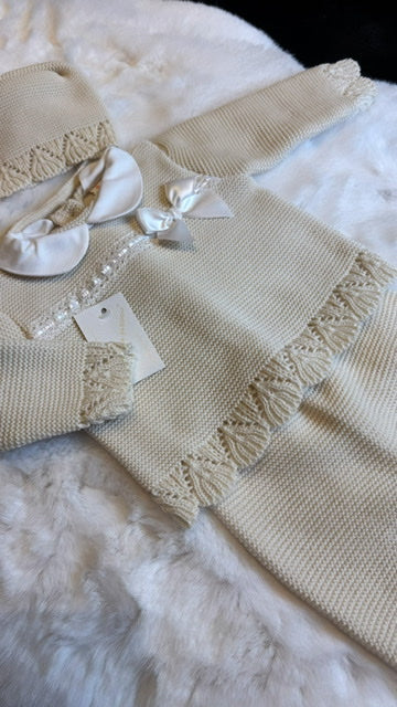 Girls' Knitted 3-Piece Box Set