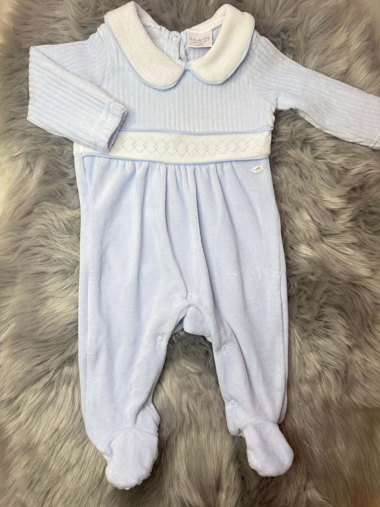 Rock a Bye Boys Sleepsuit