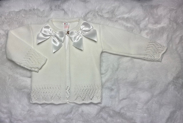 Girls' Bow Cardigans
