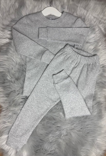 Boys' Ribbed Lounge Set