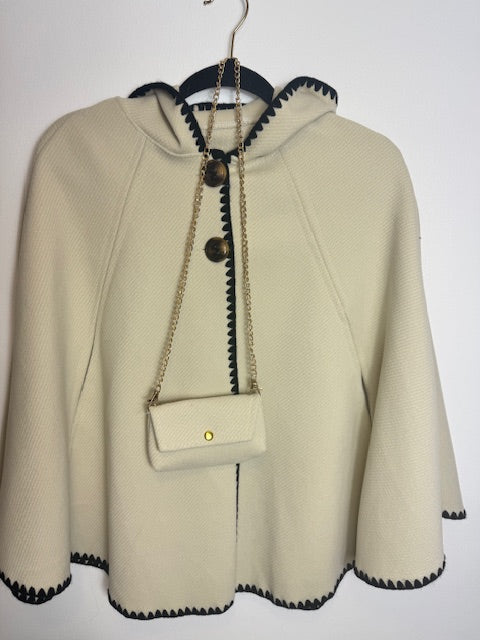 Girls' Cape With Matching Bag