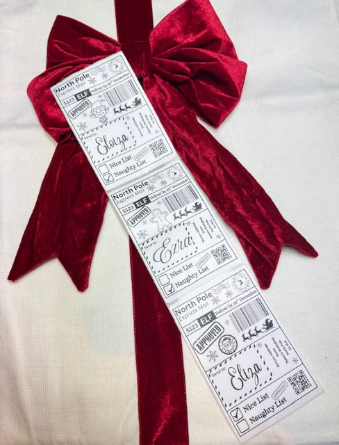 Christmas Present Labels