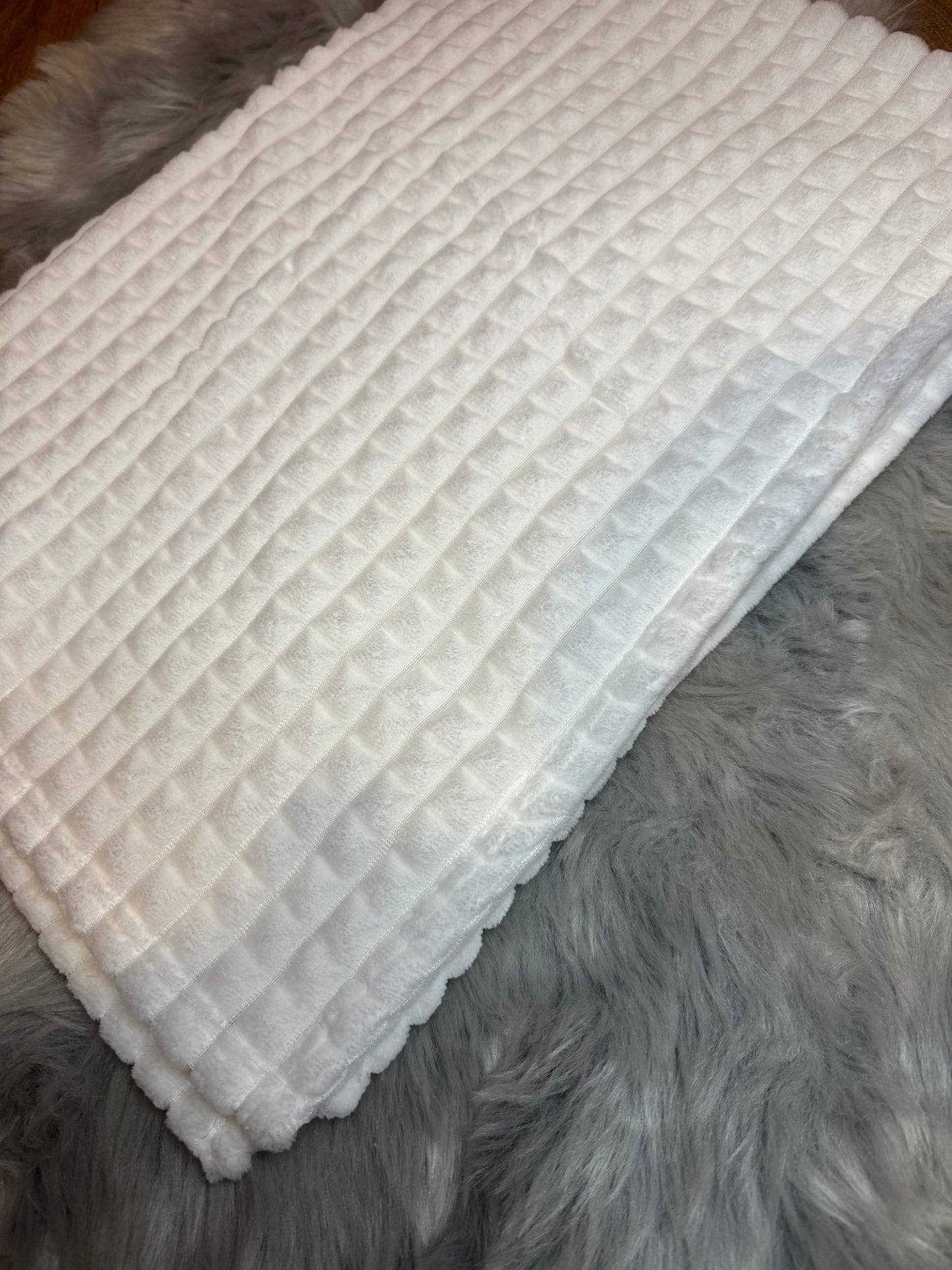 White Wafer Wrap/Blanket